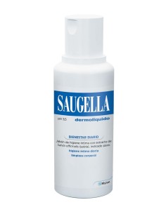 SAUGELLA DERMOLÍQUIDO pH 3,5 Jabón Íntimo 250 ml
