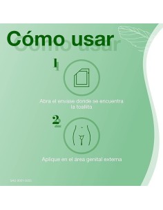 SAUGELLA ATTIVA pH 4,5 Toallitas Íntimas 10 unidades 2