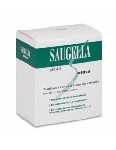 SAUGELLA ATTIVA pH 4,5 Toallitas Íntimas 10 unidades