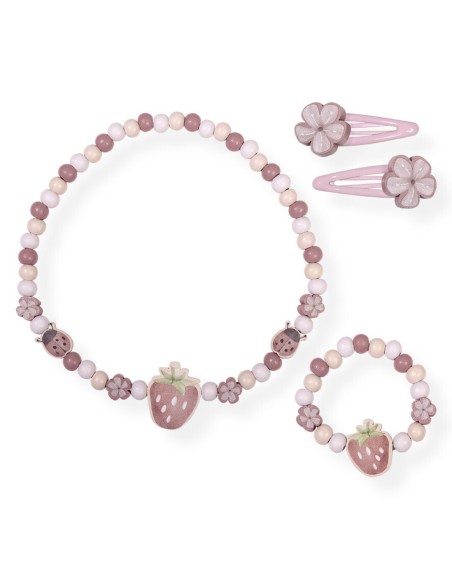 little dutch juego de té rosa