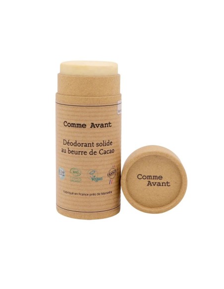 COMME AVANT Desodorante Sólido en Barra a la Manteca de Cacao - Natural
