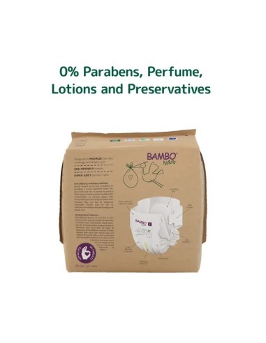 BAMBO NATURE Pañales Ecológicos Talla 1