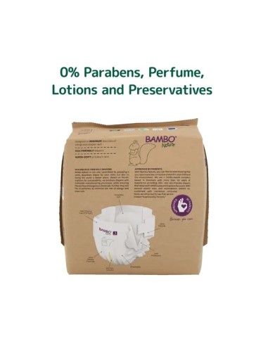BAMBO NATURE Pañales Ecológicos Talla 3