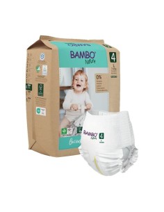 BAMBO NATURE Pants Ecológicos Talla 4