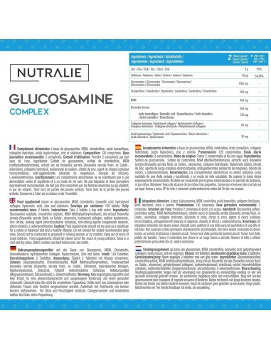 NUTRALIE Glucosamine Complex 120 comprimidos