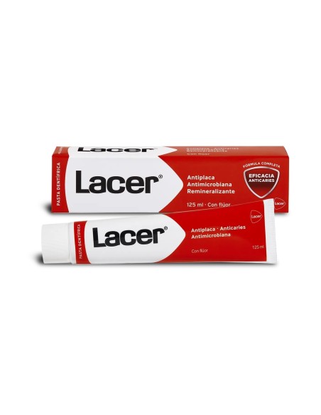 LACER Pasta Dentífrica 125 ml + 25 ml GRATIS