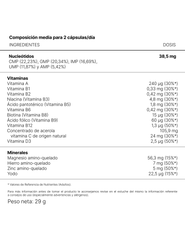 NHCO Nutrition Complex Teen 56 cápsulas