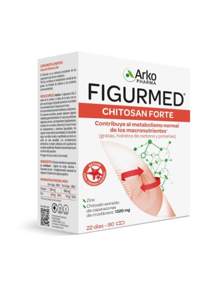 ARKOPHARMA FIGURMED Chitosan Forte 90 cápsulas