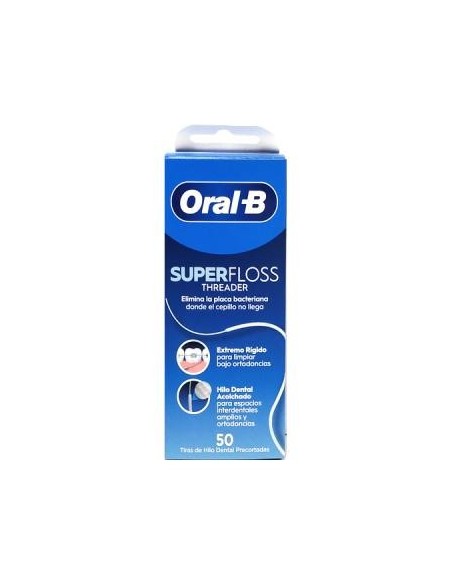 ORAL-B SUPER FLOSS Hilo Interdental 50 Unidades