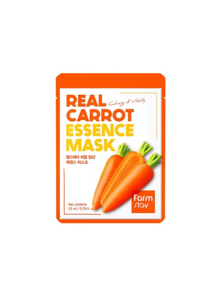 FARMSTAY Real Carrot Essence Mask