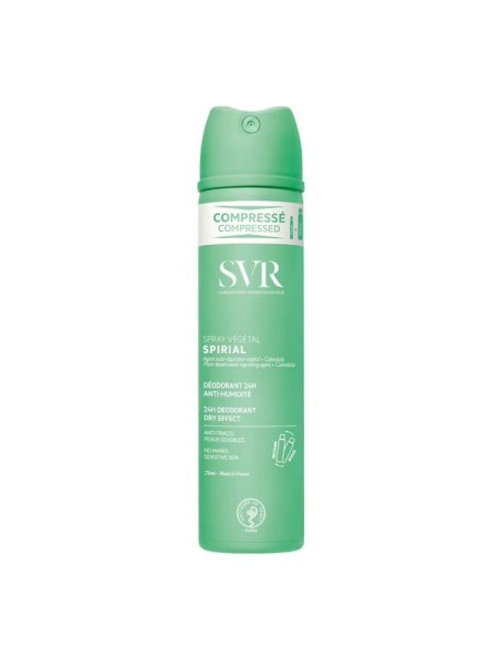 SVR SPIRIAL Desodorante Vegetal Spray 75 ml