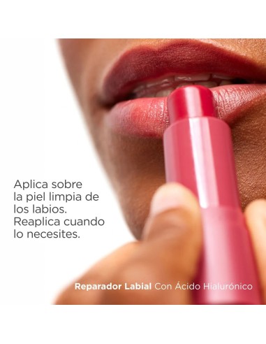 ISDIN Labial Reparador con Ácido Hialurónico - Granate