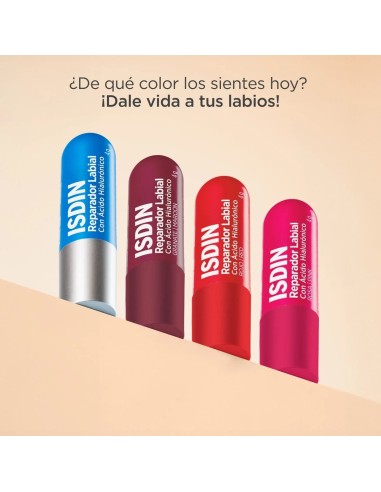 ISDIN Labial Reparador con Ácido Hialurónico - Rojo
