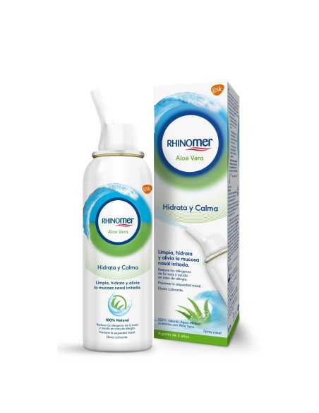 RHINOMER Aloe Vera Spray Nasal de Solución Isotónica 100 ml