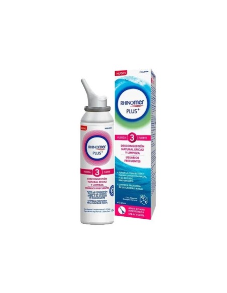 RHINOMER PLUS + Fuerza 3 Spray Nasal 125 ml