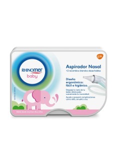RHINOMER BABY Aspirador Nasal + 2 Recambios