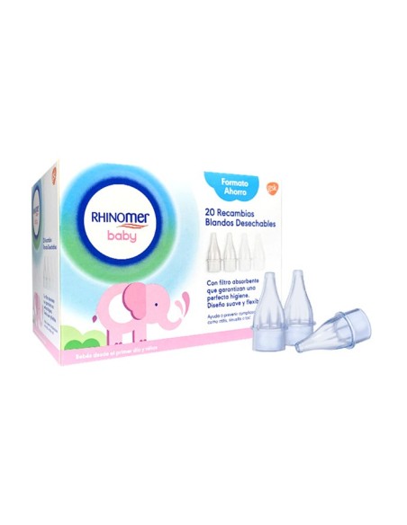 RHINOMER BABY Recambio Aspirador Nasal 20 u