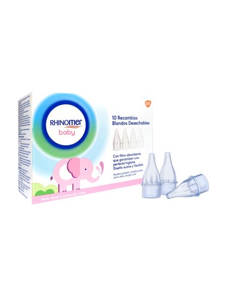 RHINOMER BABY Recambio Aspirador Nasal 10 u
