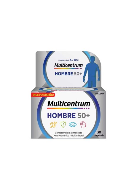 MULTICENTRUM Hombre 50+ 30 Comprimidos
