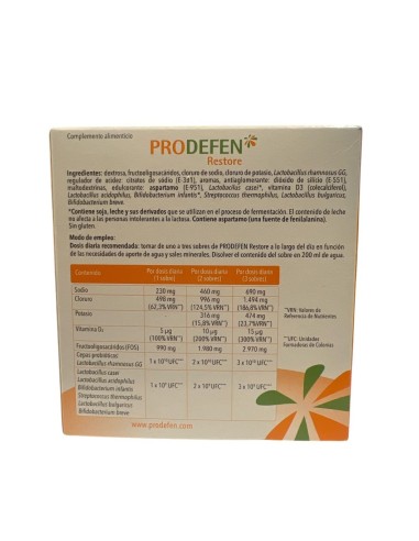 PRODEFEN Restore 10 sobres