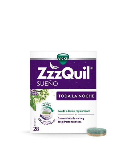 ZZZQUIL FORTE Natura Melatonina 28 comprimidos
