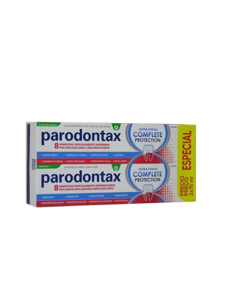 PARODONTAX Complete Protection Extra Fresh 75 ml + 75 ml - DUPLO