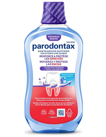 PARODONTAX Colutorio Refuerza y Protege las Encías 500 ml
