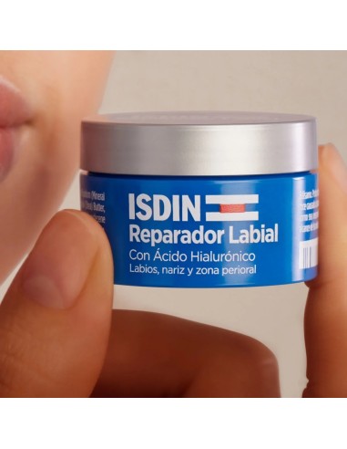 ISDIN Labial Reparador con Ácido Hialurónico Tarro 10 ml