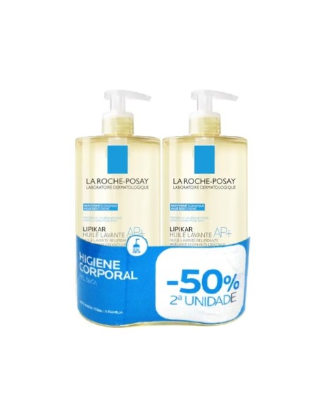 LA ROCHE POSAY DUPLO LIPIKAR Huile Lavante AP+ 1000 ml + 1000 ml