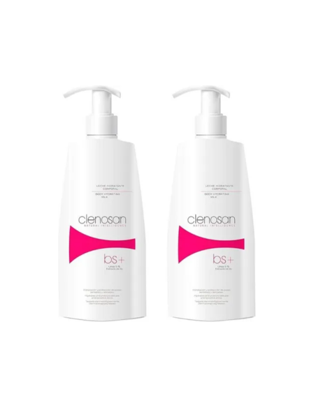CLENOSAN Leche Hidratante Corporal 2 x 500 ml - DUPLO