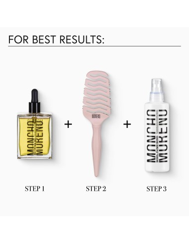 MONCHO MORENO Magic Brush ROSA - Cepillo