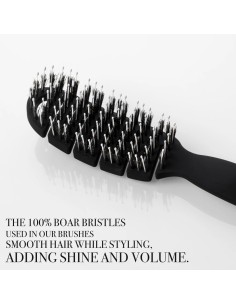 MONCHO MORENO Mini Magic Brush NEGRO - Cepillo Mini 2