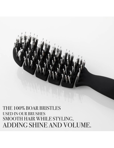 MONCHO MORENO Mini Magic Brush NEGRO - Cepillo Mini