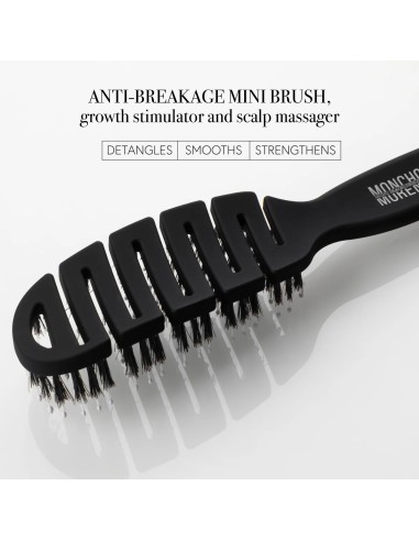 MONCHO MORENO Mini Magic Brush NEGRO - Cepillo Mini