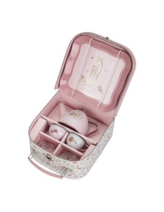 LITTLE DUTCH Maleta con Set de Té Fairy Garden