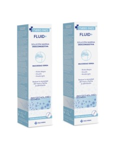 NASO FAES FLUID+ Solución Marina Descongestiva Adultos 125 ml + 125 ml DUPLO