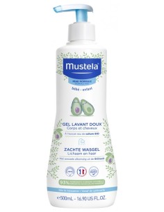 MUSTELA Gel de Baño Suave 500 ml