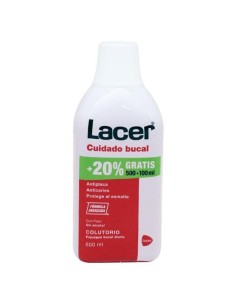 LACER Colutorio 600 ml 20% GRATIS