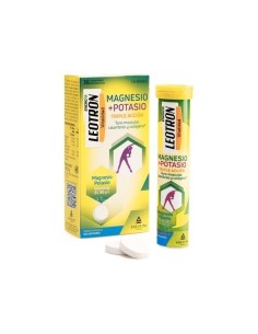 LEOTRON Vitalidad Magnesio + Potasio 36 comprimidos efervescentes
