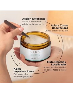 LICO Mediterranean Body Essence Peeling Pads - Exfoliante Corporal en Discos 2