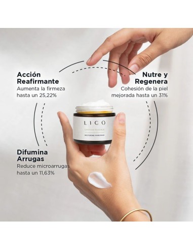 LICO Cretan Essence Restoring Hand Mask - Mascarilla Reparadora para Manos
