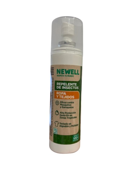 NEWELL Repelente Insectos Ropa y Tejidos Spray 100 ml