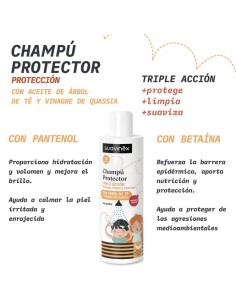 SUAVINEX Champú Protector con Árbol de Té 250 ml 2