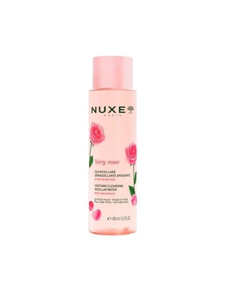 Nuxe very rose eau micelar apaisante 3 en 1 400ml