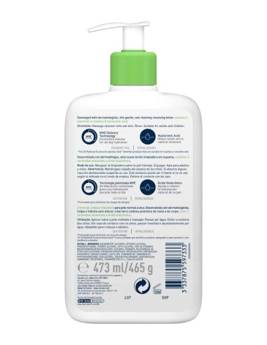 CERAVE Limpiador Hidratante 473 ml