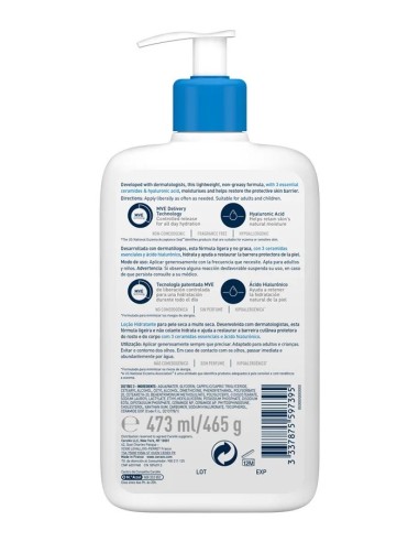 CERAVE Loción Hidratante 473 ml