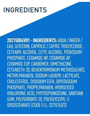 CERAVE Crema Hidratante 454 g RECARGA