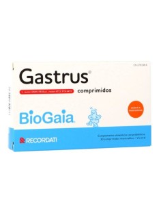 RECORDATI BIOGAIA GASTRUS Complemento alimenticio 30 comprimidos masticables