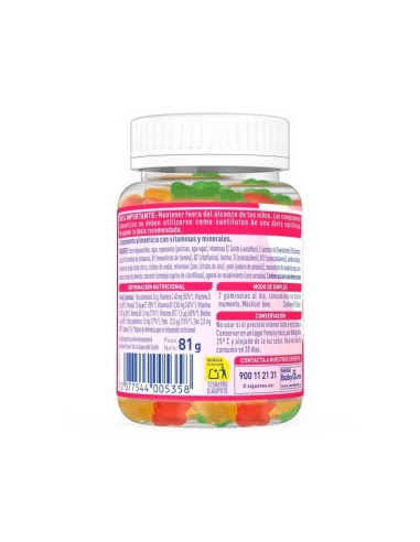 NANCARE Kids Multivitaminas 30 gominolas