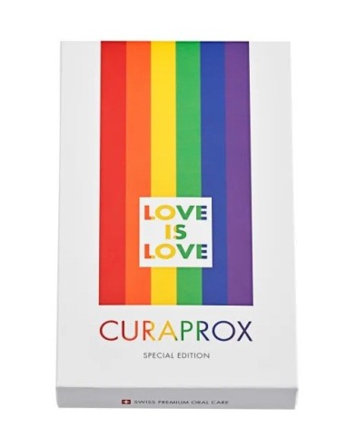 CURAPROX 5460 RAINBOW EDITION LOVE IS LOVE 6 Cepillos Ultra Soft